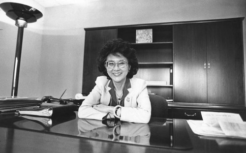 Betty Tom Chu, the only Chinese woman bank head