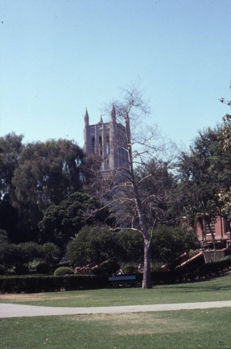 Park view of First Congregational Church