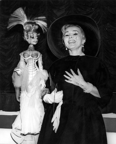 Zsa Zsa and friend