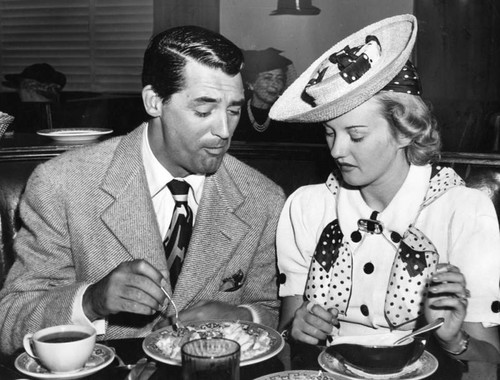 Cary Grant and Phyllis Brooks