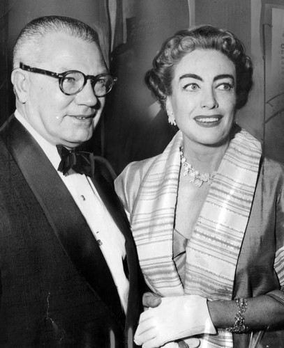 Joan Crawford and Al Steele at premiere