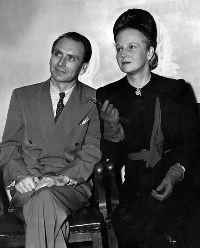 Ann Harding and Werner Janssen