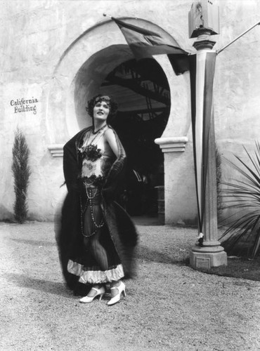 Belly dancer at the Exposition