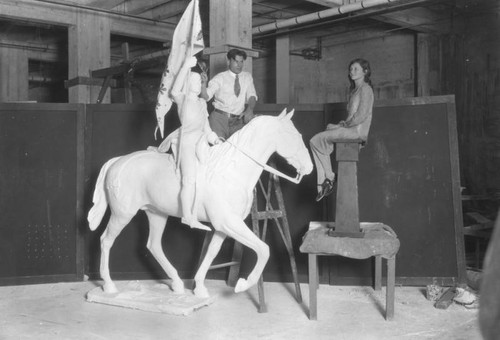 Joan of Arc sculpture