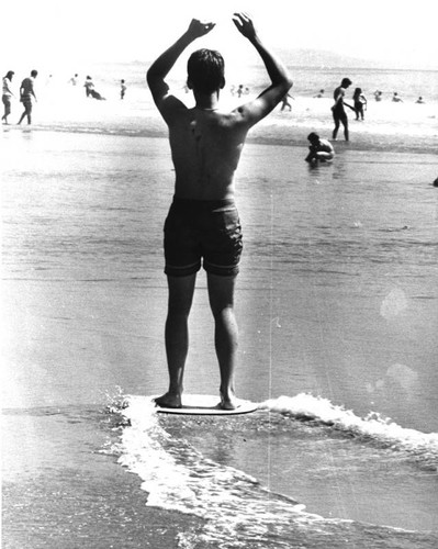 Beach recreation in Santa Monica