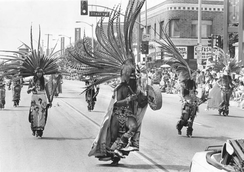 Native Indian Xipetotec dancers