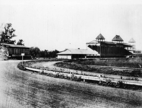 Racetrack at Exposition Park