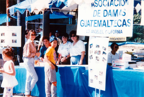 Los Angeles Marathon food vendor