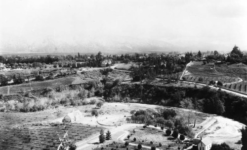 Scenic view of Arroyo Seco