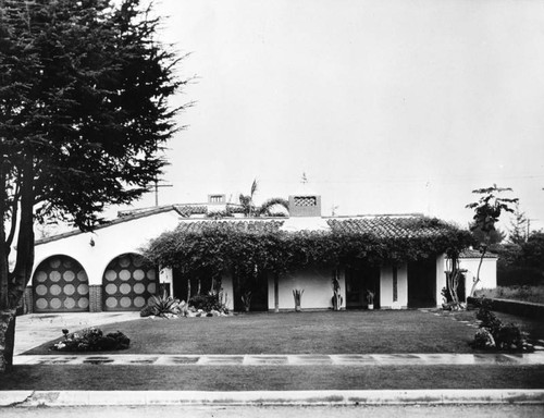 Spanish style house in Los Angeles