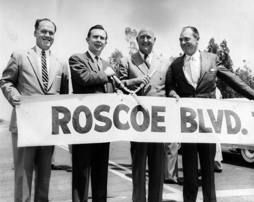 Roscoe Boulevard section opened