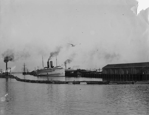 Ship in harbor