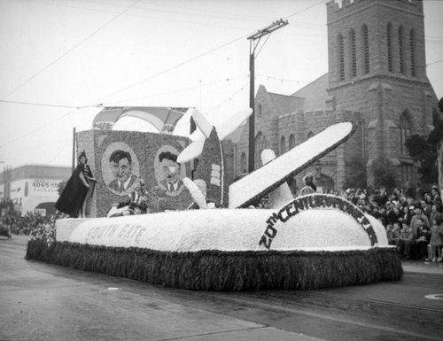 "20th Century Pioneers," 51st Annual Tournament of Roses, 1940