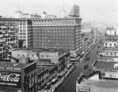 Looking north on Main Street