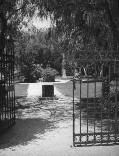 Gate to the Treaty of Cahuenga Park