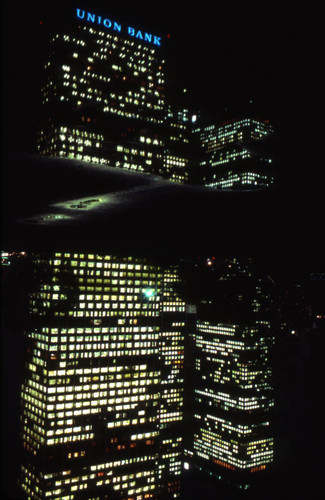 Downtown Los Angeles at night