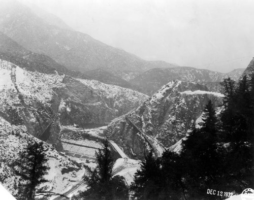 San Gabriel Dam #2, aerial