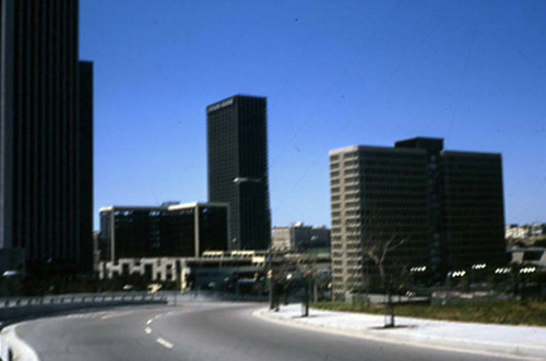 South from Flower Street