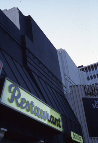 Restaurant and Music Hall Theatre, Beverly Hills