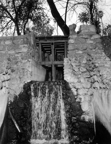 Old sluice gate