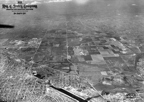 Seal Beach aerial view