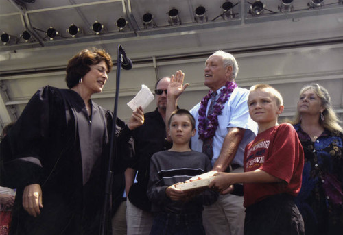 Rosendahl swearing in