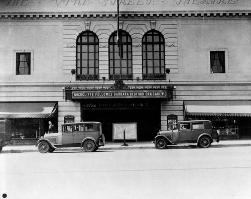 Vine Street Theatre, exterior