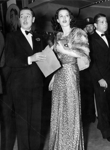 Hedy Lamarr with Reginald Gardiner