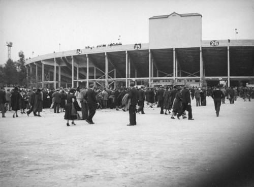 Entrance 25, 1938 Rose Bowl