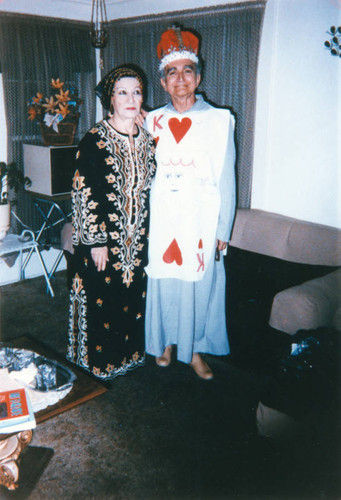 Couple in costume