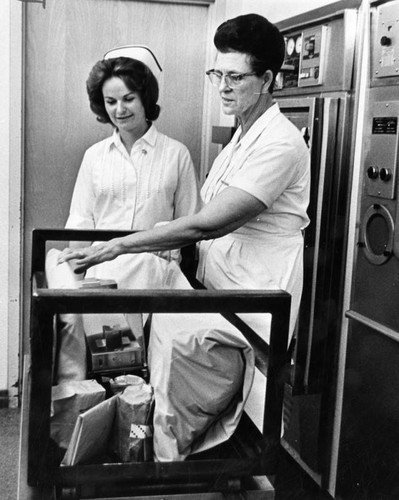 The nurse's first day — Calisphere