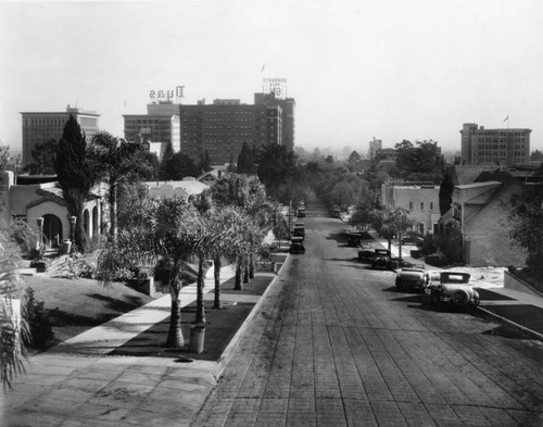 South on Ivar Avenue. Hollywood