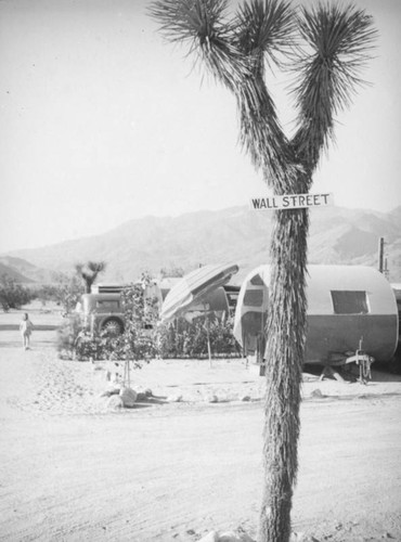 Wall Street, Palm Springs trailer park