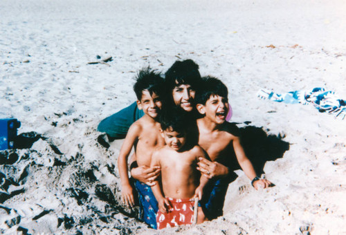 At the beach, Ventura