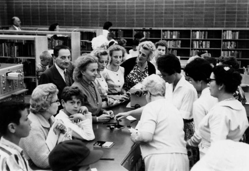 Branch library interior