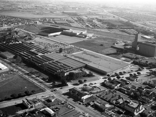 B.F. Goodrich plant, Commerce, looking southeast