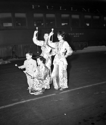 St. Mary's Drum Corps at Union Station