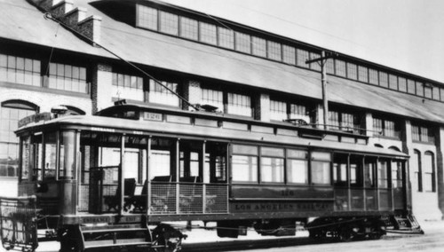 Early electric car