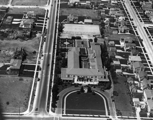 Marlborough School aerial