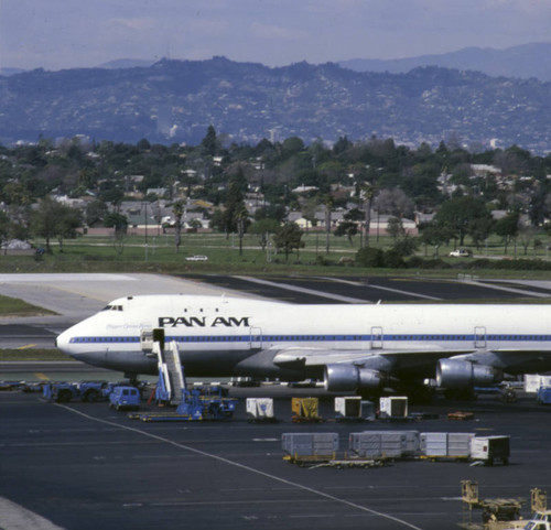 Pan Am 747 at LAX