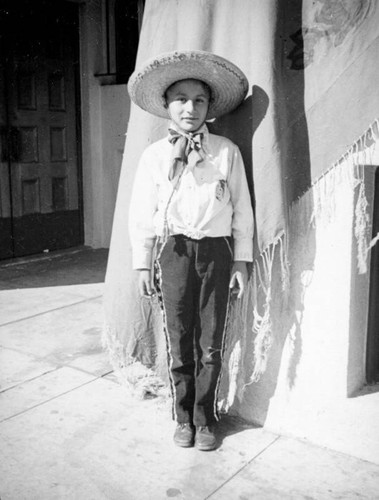 Boy on Olvera Street