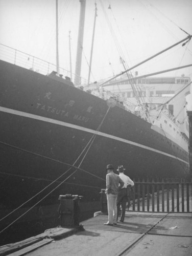 Tatsuta Maru, L. A. Harbor