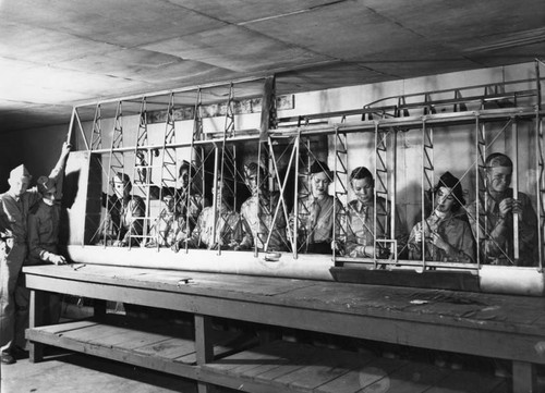 Civil Air Patrol cadets at work