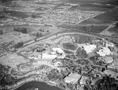 Disneyland, Anaheim, looking northeast