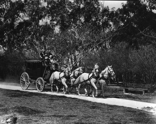 Knott's Berry Farm stagecoach