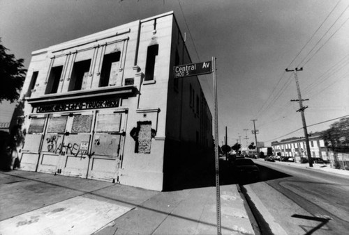 Abandoned fire station