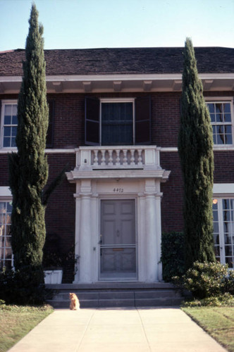 Wilshire Boulevard residence