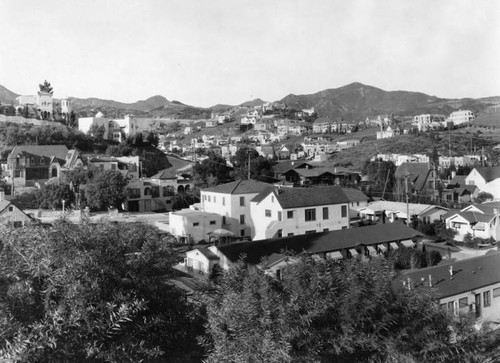 Gower Street and Scenic Drive, Hollywood Hills