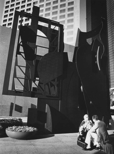 Louise Nevelson's Night sail in the Crocker Center