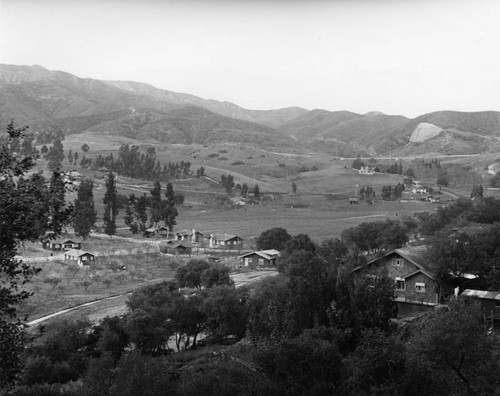 Panoramic view of Eagle Rock Valley